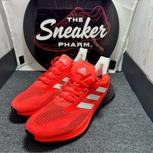 adidas Orange and Black Athletic Shoes